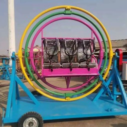 Amusement Ride Manufacturer - 6 Seats UK Trainer Chair Human Gyroscope