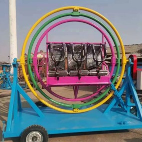Amusement Ride Manufacturer - 6 Seats UK Trainer Chair Human Gyroscope