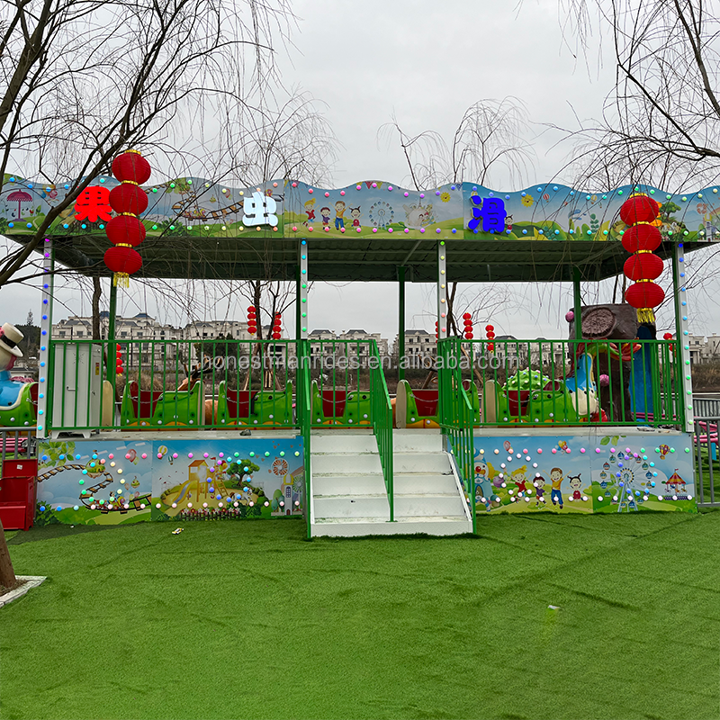 Roller Coaster Manufacturer - 12 Seats Toys Set Electric Adults Kids