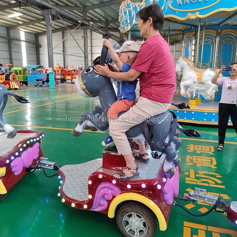 Tourist Train Supplier - 8 Seats Resort Tourist Train Outdoor Amusement