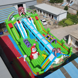 Inflatable Slide Factory - Blower Outdoor Children Inflatable Bouncy