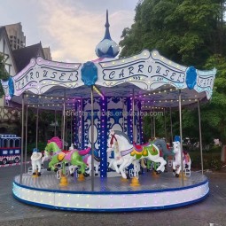Merry Go Round Manufacturer - Sale Children Adults Playground Ride