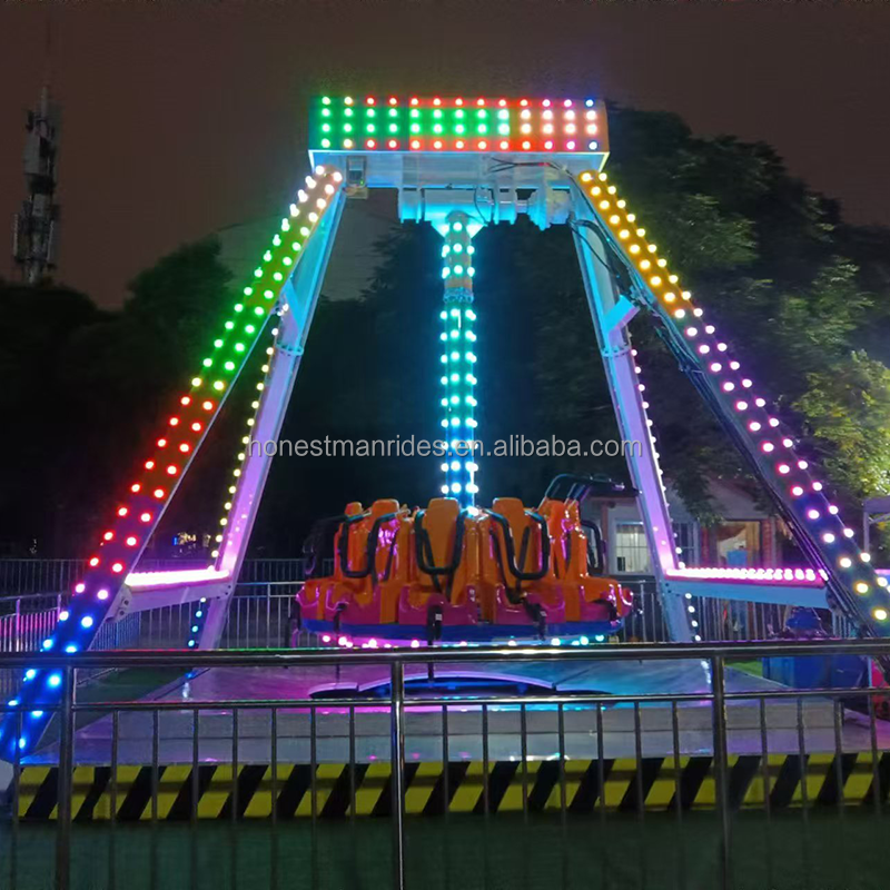 Rotating Hammer Supplier - 12 Seats Carnival Mini Rotating Hammer Indoor