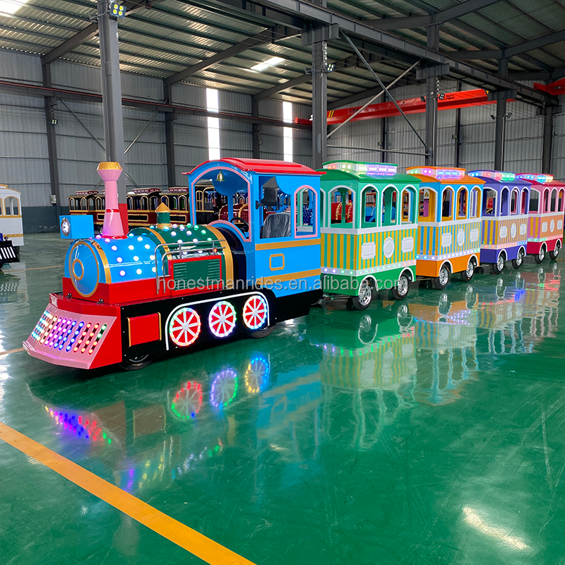 Trackless Train Supplier - Manufacturer Resort Tourist Electric Outdoor