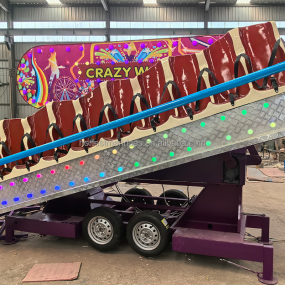 Amusement Ride Factory - 10 Seats Carnival Mechanical Funfair Trailer