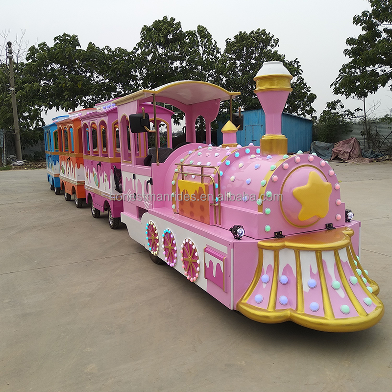 Tourist Ride Supplier - 16 Seats Tourist Train for Resort Fun Kids