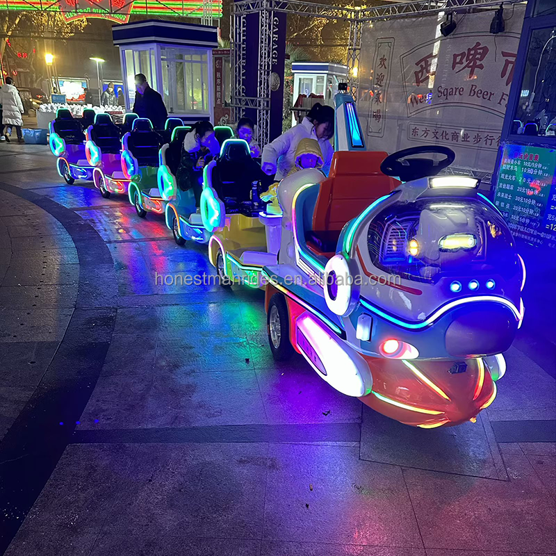 Amusement Ride Manufacturer - Animal Resort Tourist Train Fun Electric