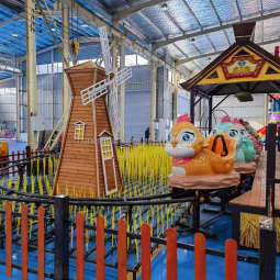 Roller Coaster Supplier - 12 Seats Toys Set Electric Outdoor Adults