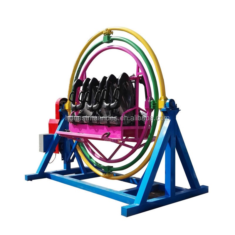 Amusement Equipment Manufacturer - 6 Seats UK Trainer Chair Human Gyroscope