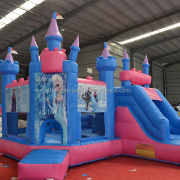 Bouncy Castle Manufacturer - Princess Jumping Bouncy Castle with Slide