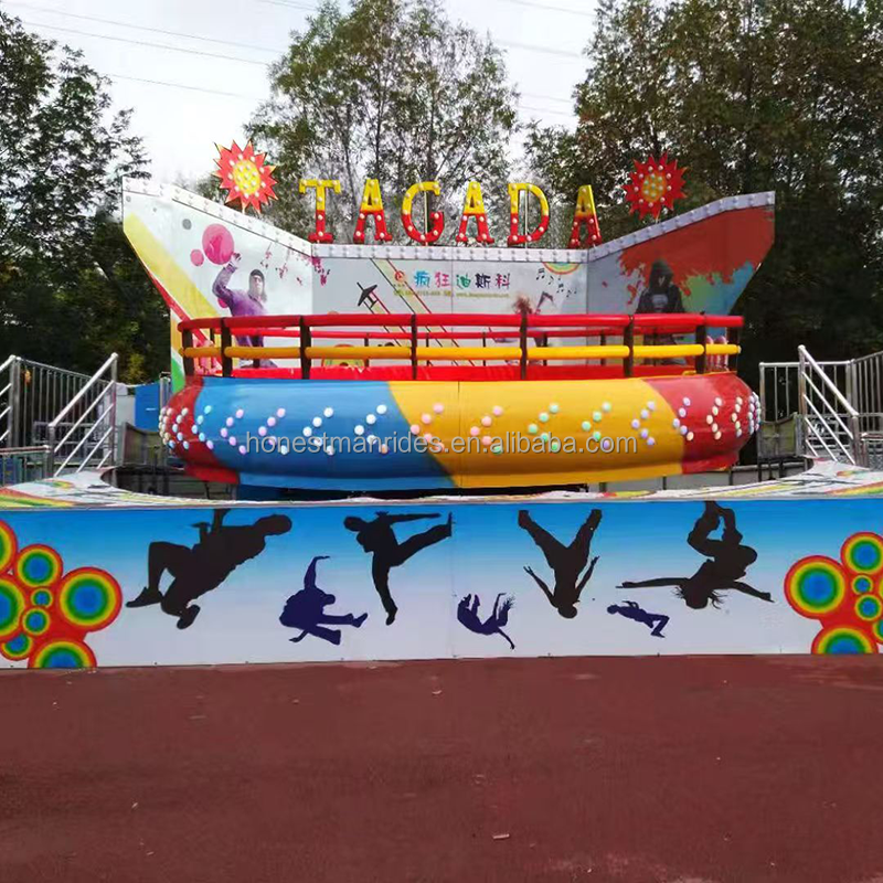 Amusement Ride Supplier - 24 Seats Foldable Samba Carousel Trailer