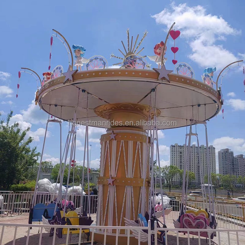 Carousel Manufacturer - 16 Seats Kids Portable Carousel Swing Ride