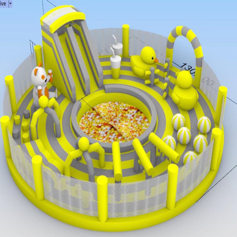 Jumping Castle Supplier - Commercial 13m Diameter PVC Inflatable
