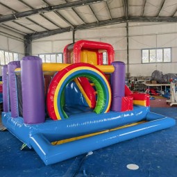 Inflatable Castle Factory - Commercial Outdoor PVC Bouncy Castle Slide
