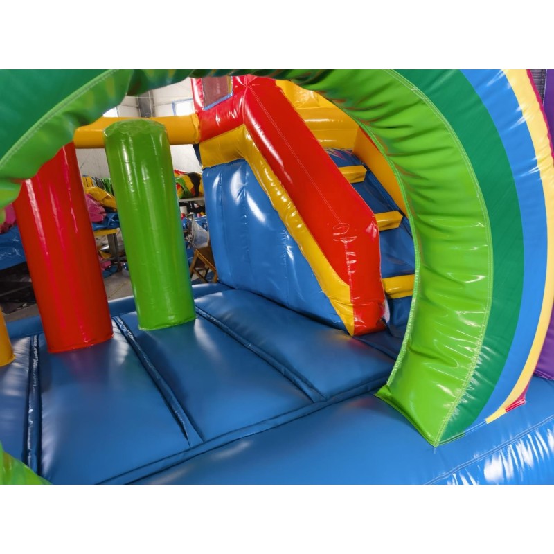 Inflatable Castle Factory - Commercial Outdoor PVC Bouncy Castle Slide