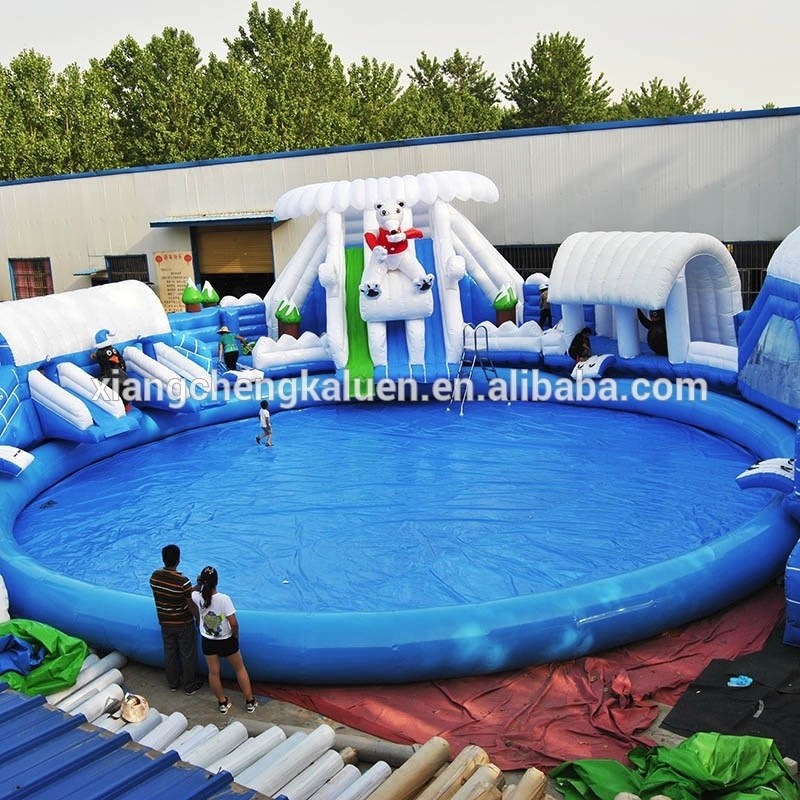 Inflatable Pool Factory - Super PVC Inflatable Water Park Pool