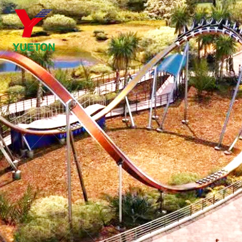 Roller Coaster Manufacturer - High Speed Thrill Ride Outdoor Attraction