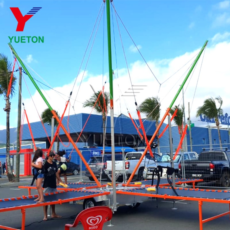 Bungee Trampoline Supplier - Low Price Kids Inflatable With Motor