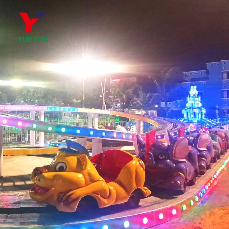 Mini Shuttle Ride Factory - Popular Kid Game Track Train Coaster