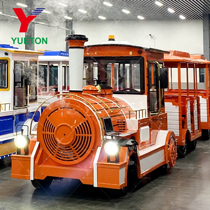 Tourist Train Supplier - Outdoor Steam Locomotive Attraction Train