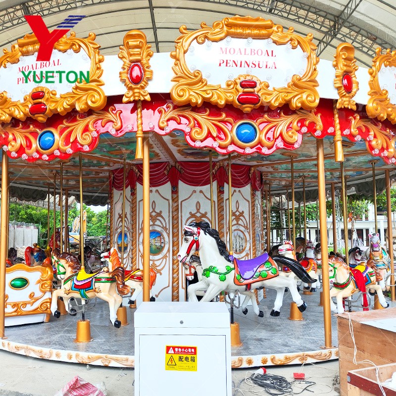 Carousel Horse Manufacturer - 16 24 Seats Outdoor Horse Ride