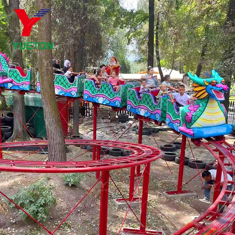 Mini Roller Coaster Factory - Dragon Theme Track Ride for Kids