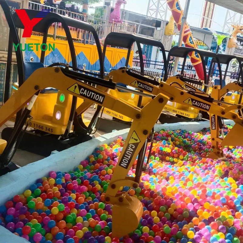 Excavator Ride Manufacturer - Kid Outdoor Indoor Playground Machine