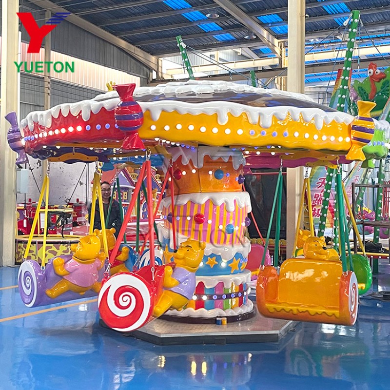 Flying Chair Manufacturer - Rotating Candy Fairground Attraction Ride