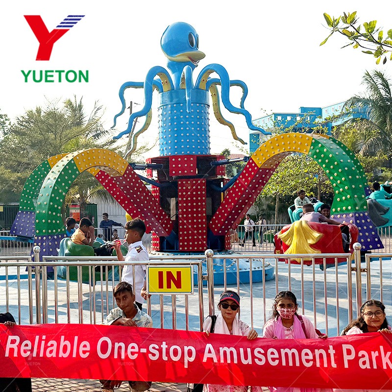 Octopus Ride Manufacturer - Extremely Fun Rotating 30 Seats