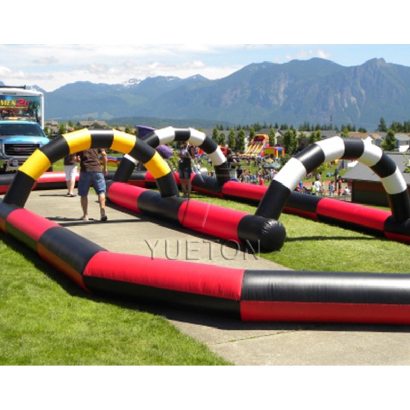 Bumper Car Factory - Outdoor Inflatable Race Go Kart Track