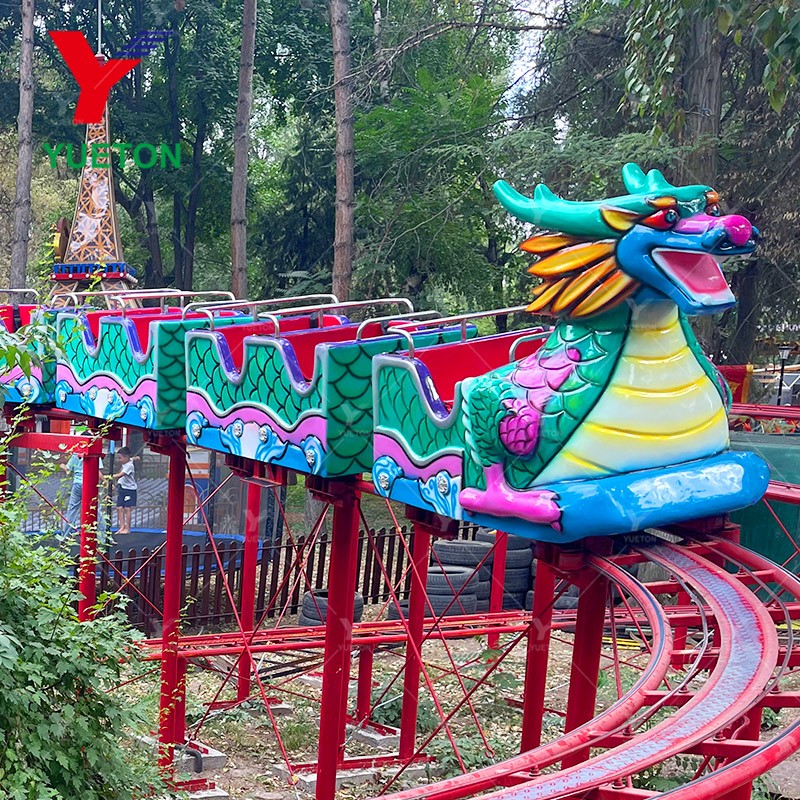 Mini Roller Coaster Factory - Dragon Theme Track Ride for Kids