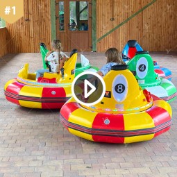 Bumper Car Manufacturer - 360° Rotating Music LED Remote Control