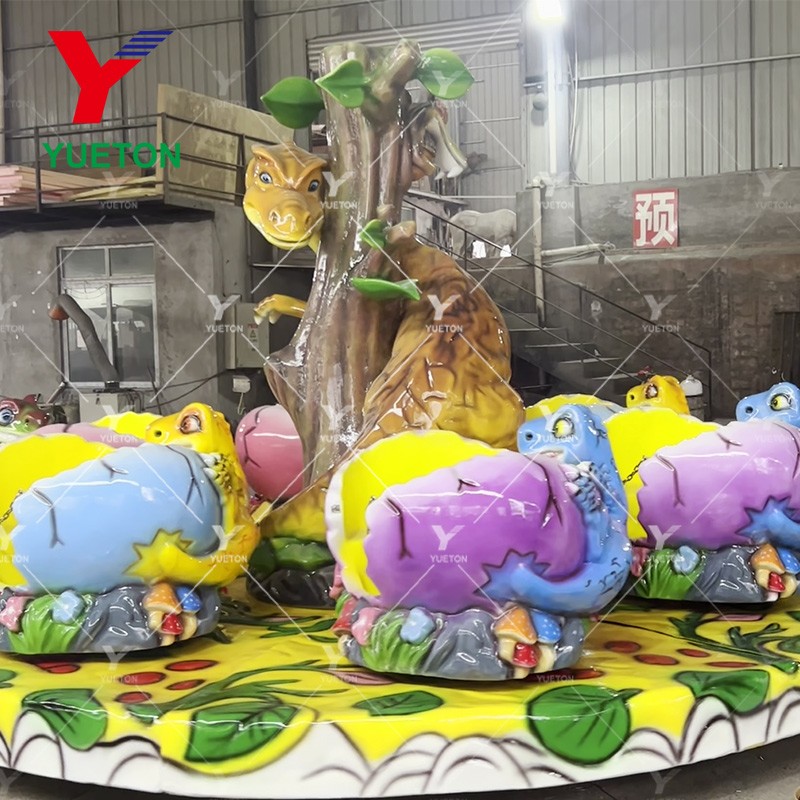 Coffee Cup Ride Factory - Dinosaur Theme Carnival Riding Equipment