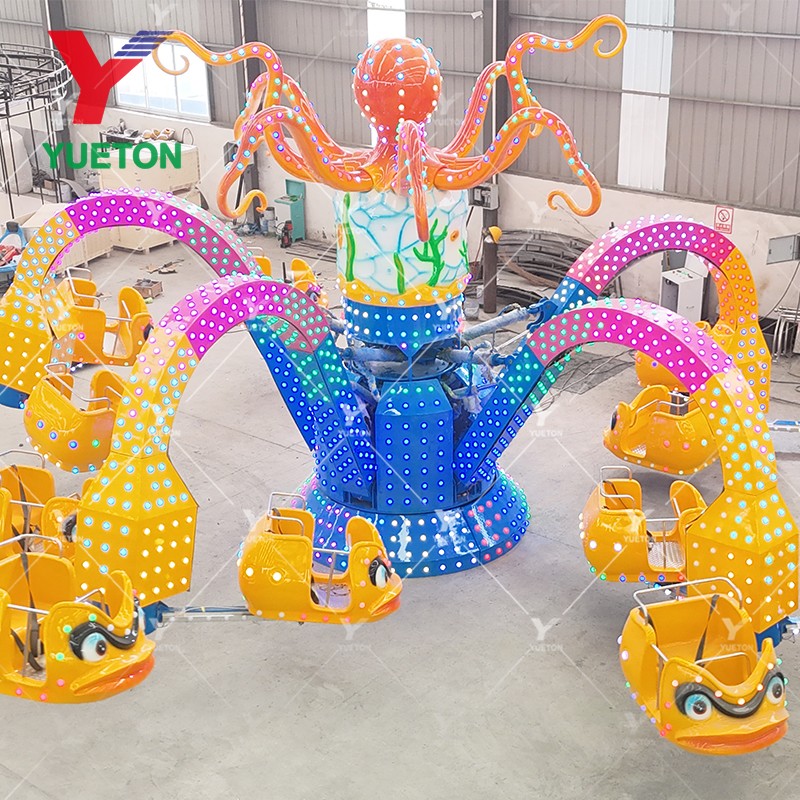Octopus Ride Manufacturer - Factory Direct Big Octopus Carnival