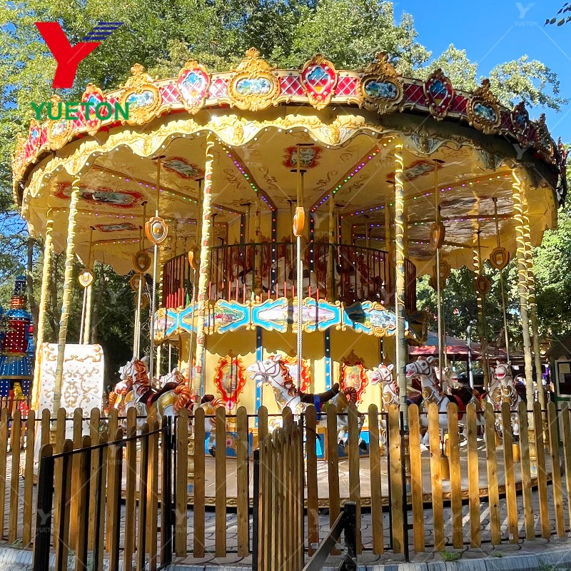 Merry Go Round Factory - Customer Feedback 38 Seats Double Decker