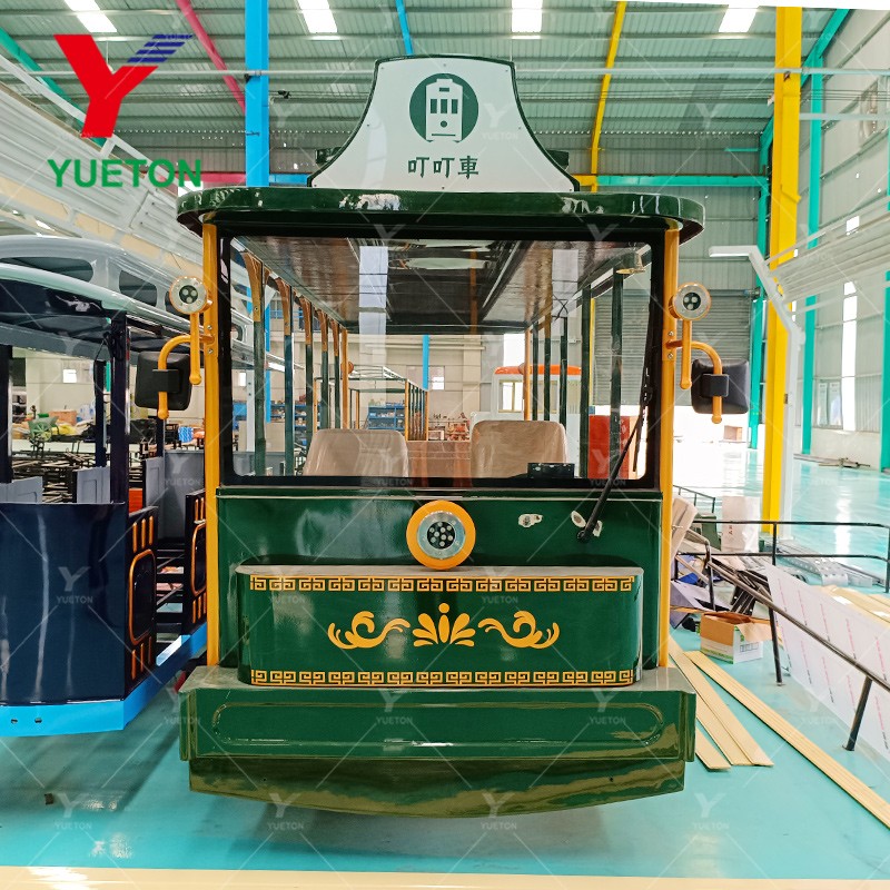 Electric Sightseeing Bus Factory - 72V 14 Seats Scenic Spot Tram