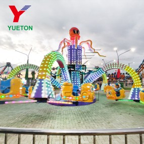 Octopus Ride Supplier - Theme Park Rotary Big Octopus Carnival