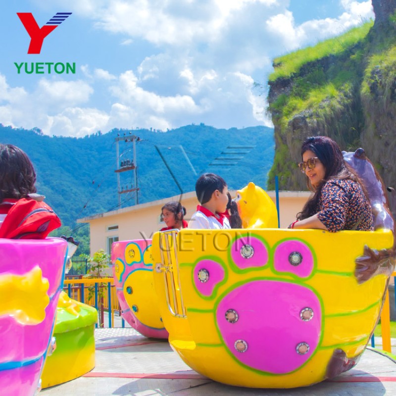 Spinning Tea Cup Manufacturer - Bear Cartoon Theme Amusement Ride