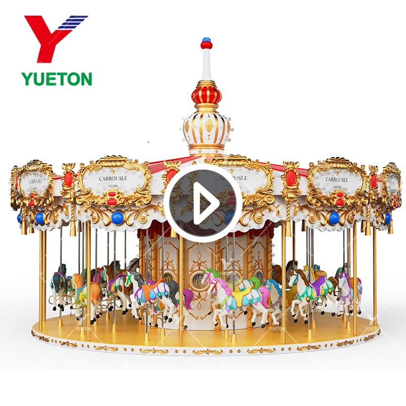 Carousel Supplier - Chinese Fairground Attraction Large Luxury