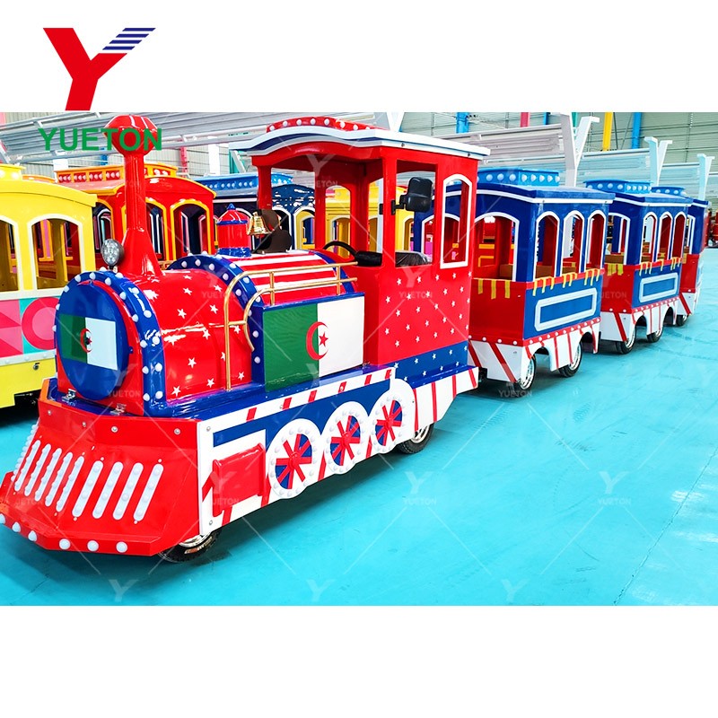 Electric Trackless Train Supplier - Customized 24 Person Mall Train
