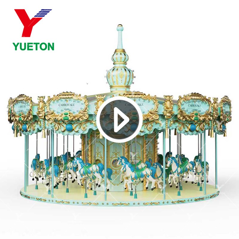 Carousel Supplier - Chinese Fairground Attraction Large Luxury