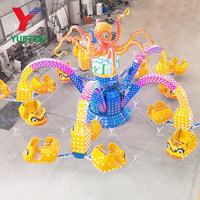 Octopus Ride Manufacturer - Factory Direct Big Octopus Carnival