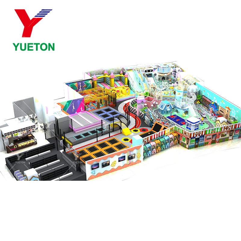 Adventure Play Park Manufacturer - Customized 1000 Sqm Large Commercial