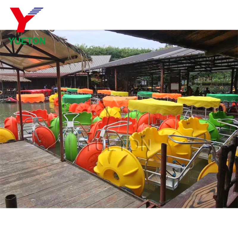 Water Sea Tricycle Manufacturer - 3 Big Wheels Pedal Boat With Wheels