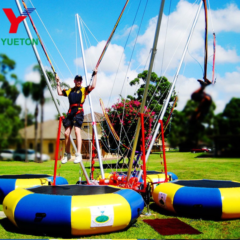 Bungee Trampoline Supplier - Low Price Kids Inflatable With Motor