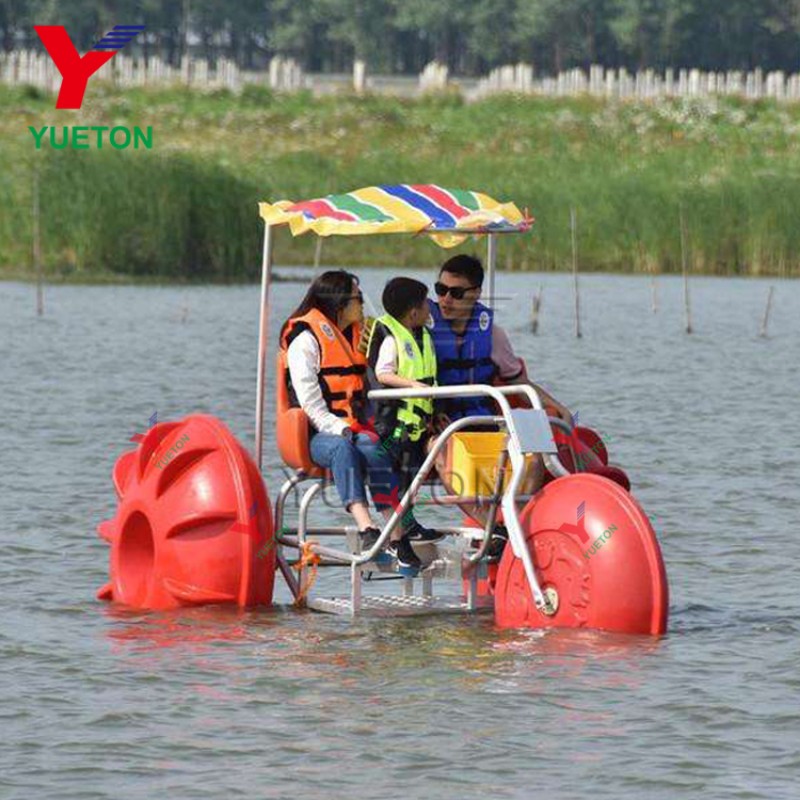 Water Sea Tricycle Manufacturer - 3 Big Wheels Pedal Boat With Wheels
