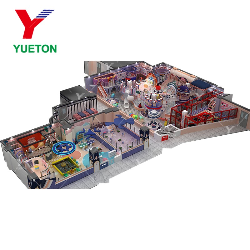 Trampoline Park Manufacturer - Cheap Ocean Theme Kids Commercial