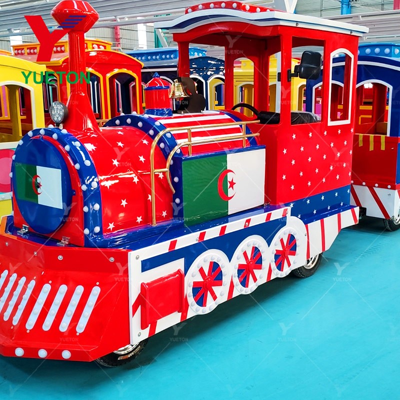 Electric Trackless Train Supplier - Customized 24 Person Mall Train