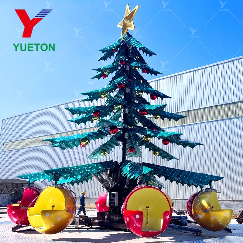 Christmas Tree Ride Factory - Funfair Adventure Playground Theme