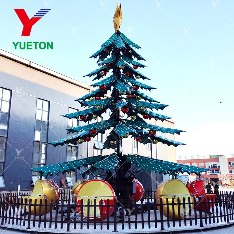Christmas Tree Ride Factory - Factory Direct Outdoor Rotary Carnival